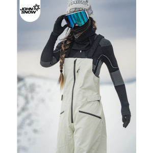 john snow | Waterproof Windproof Ski Pants for Men and Women Winter Thick Warm Cotton