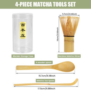 Matcha Ceremony Kit for Japanese Tea Ceremony Traditional Matcha Bowl Whisk Tea Scoop Matcha Powder Strainer Matcha Tea Set