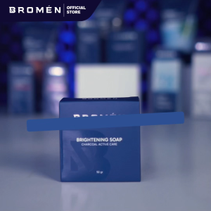 Bromen Paket Hemat 3 Sabun Brightening Free Soapcase Sabun Cuci Muka Mencerahkan Wajah