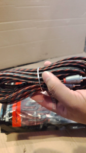 AUDIOMAX RCA CABLE 17FT SOLD PER PIECE