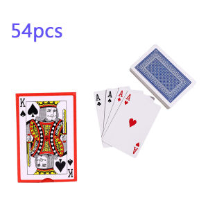54 Sheets/set 56x86 Millimeter Gray Paper Core Playing Cards Magic Tools Party Board Games Casual Entertainment Games Toy Gifts