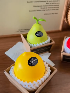 【SG STOCK】AnakKid-Cute & Creative Solid Perfume Ornament | Long-Lasting Indoor Fragrance | Fruity Air Freshener for Restrooms