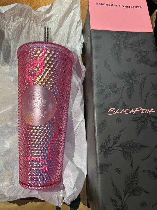 アイドル BLACKPINK Bling Cold Cup アイドル BLACKPINK Bling Cold Cup Blackpink X Starbucks Limited