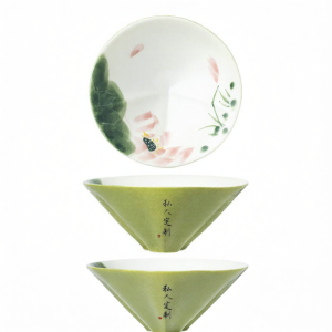NITUGUSHI | Hand-painted Summer Lotus Ceramic Cup