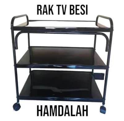 Rak TV besi Rak meja serbaguna Rak buku Rak multifungsi DX 300