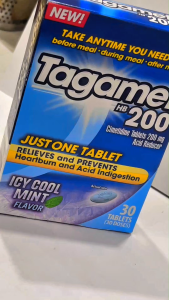 Thực phẩm hỗ trợ dạ dày Tagamet 30 TABLETS giảm ợ nóng khó tiêu và đ/a/u dạ dày của Mỹ