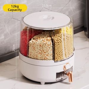 Moisture-Proof Insect-Repelling Grain Storage Container
