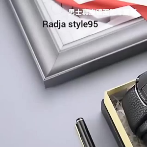 Sabuk Pria Kulit Asli Kulit Sapi Import Gesper Jaguar/Puma Otomatis Pria Fashion Trend kasual