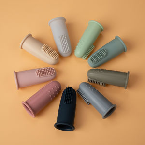 3 ชิ้น Baby Soft Finger แปรงสีฟันซิลิโคนปลอดสาร BPA ทารกฟันฟันแปรงทําความสะอาดซิลิโคนเกรดอาหาร Bebes Oral Health Care
