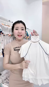 Bộ cộc tay BENTY cài chéo phối 2 viền thời trang cho bé mang mặc đi học đi chơi thoải mái cả ngày dài