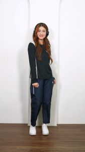 Armisth - Rostia Baju Olahraga Lengan Panjang Wanita Dry Fit Kaos Running Yoga Zumba Senam Exclusive