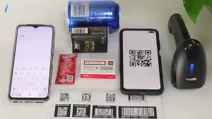 Barcode scanner Wired wireless laser barcode scanner 1D 2D barcode scanner