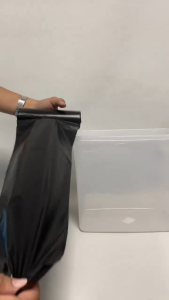 Garbage Bag/Black Garbage Bag/High Quality Garbage Bag/ Trash Bag Black Plastic Bags Makapal Universal Garbage Bin for Home Hotel Dining Room Kitchen Classroom Office