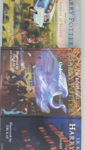 (hardcover) Harry Potter The Illustrated Edition Collection Books hardcover and color