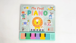 My First Piano Book Learn To Play 8 Classic Nursery Rhymes (Hardcover) For Kids