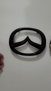 (logo) Logo dòng xe Mazda CX... với 2 màu đen crom phù hợp cho dòng mazda 3 CX4 CX5... kích thước 14x11.2cm