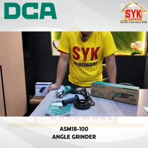 SYK DCA ASM18-100 4 Inch Electric Angle Grinder Machine Power Tools Elektrik Mesin Grinder Pengisar Sudut