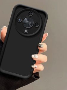 Simple Pure Color Diamond Sand Anti-Fall Protective Case for Honor X6B X7B 4G 5G X8B X9B Full Cover Shockproof Soft Shell Case