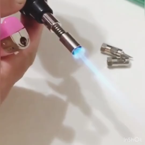 6pcs/set Kepala Pengganti Untuk Solder Gas Gas Powered Iron Set Lengkap Ujung Solder Dan Blow Torch Untuk Berbagai Keperluan Reparasi Elektronik