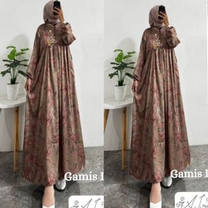 Meetha Dress Set Gamis Hijab Wanita Oneset Gamis Hijab Wanita Terlaris