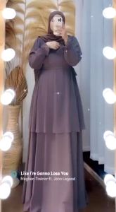 Zahra Maxi Seruty Bebydoll Malaysia Terbaru Kekinian