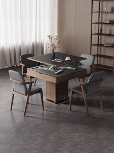 Ruiteng | Bàn Mahjong Gỗ Tự Động Điện Kiểu Trung Quốc