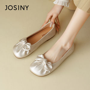 Josiny | Yellow Ballet Flats Soft Sole Women Shoes
