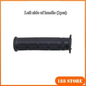 7/8" 22mm Handle Throttle Hand Grips W/ Cable Tube Sleeve For Yamaha DT100 DT125 MX100 PW80