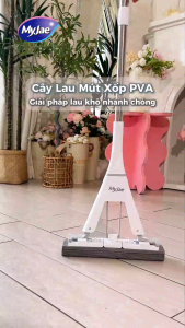 Cây Lau Nhà Mút Xốp Thấm Hút Nước PVA MyJae