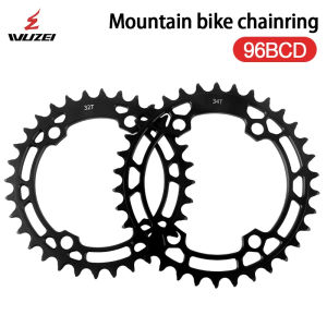 WUZEI 96BCD MTB Chainring 32T 34T 36T 38T 40T Mountain Bicycle Chainwheel BCD 96 Bike Crown for Shimano MT510 M5100 U6000 M7000