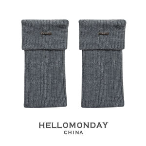 Autumn Winter Womens Woolen Studio Socks Thick Warm Pure Color Crew Socks Home Comfortable Breathable Anti-static Socks