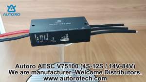 Autoro 75100 V75100 75V100A W/ Built-in Bluetooth FOC & BLDC Based on VESC 75100 & MK for Electric Skateboard Ebike Scooter