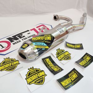 Knalpot Racing Crf 150l klx 160 bf dtracker wr 155 suar ngebas Norifumi Competition
