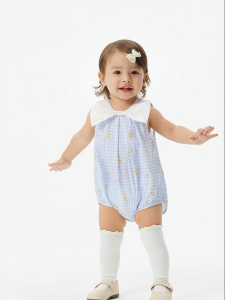 YeeHoO KIDS | Thin Summer Cotton Baby Onesie A Level