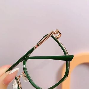 ชุดกระเป๋าเส้นแว่นตา แว่นตายิ่งเลนส์ออโต้แฟชั่นมัลติโค๊ด สีเลนส์ป้องกันแสงสีฟ้า ปกป้องดวงตา