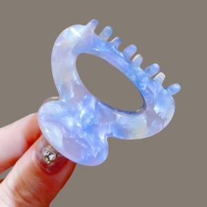 Elegant Small Size Half Updo Hair Clip Vintage Retro Style Shark Clip Womens Fashion Hair Accessories Korean Style B5-82