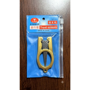 Mini Stainless Steel Compact Folding Travel Scissors
