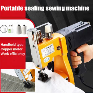 เครื่องเย็บผ้าปิดผนึกกระเป๋าขนาดถือได้สำหรับเครื่องบรรจุถุงเครื่องบรรจุถุงไฟฟ้าเครื่องบรรจุถุงผ้าทอจากถาด