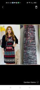 DRESS ROMPI BISA LEPAS.DRESS KATUN STRETCH ROMPI SCUBA