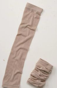 Japanese Heattech Silk Ankle Support Thin Old Cold Legs Leg Guard Long and High Calf Female Leg Protector Air-Conditioned Room Cold-Proof