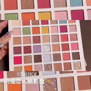 NEW ErshiQi 42 Colour Matte Long Lasting Beauty Eyeshadow Palette Blush Highlighter Contour 23 Colors Eyeshadow Palette Gift f