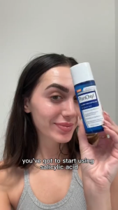 PanOxyl Clarifying Exfoliant with 2% Salicylic Acid Unclogs Minimizes Pores Exfoliant For Acne-Prone Skin Gentle 4 floz