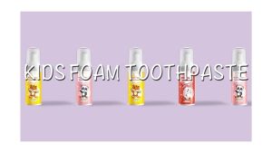 Kem đánh bay vệt ố trên răng Aliver Kid Foam Toothpaste