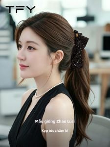 TFY | Kẹp Tóc Nơ Thể Tích Lớn Chống Ép