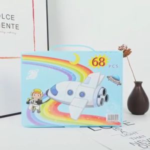 ART set isi 68 CS pensil crayon warna set alat lukis mewarnai