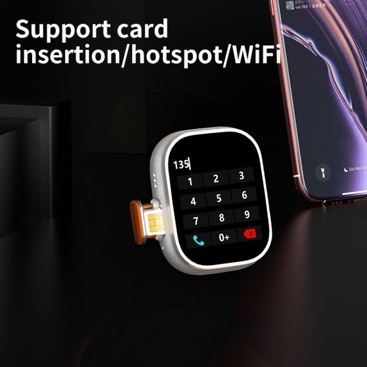 5G Network Smartwatch CD12 SIM Card Rotating Camera Android 9.0 ...