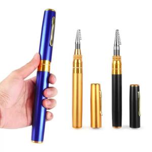 Mini Fishing Pole Fishing Accessories Outdoor Portable Mini Pen Fishing Rod Telescopic Pocket Pen Fishing Rod
