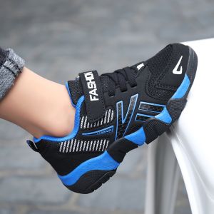 SOFEI Sepatu Anak Laki-Laki Desain Velcro Jaring Bernapas