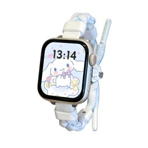 YUNDINGCHUANGXIANG | Cartoon Woven High-Fashion Replacement Watch Band