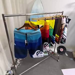 Nam Nhanh Khô Lướt Sóng Quần Short Đi Biển Thể Dục Cơ Thể Thao Dưới Nước Quần Bơi Họa Tiết Hoa Chất Lượng Cao Bermuda Homme